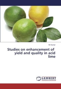 portada Studies on enhancement of yield and quality in acid lime