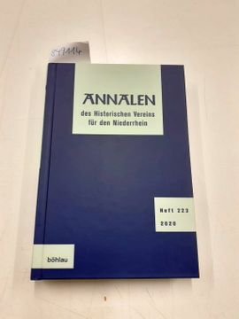 portada Annalen Des Historischen Vereins Fur Den Niederrhein 223 (2020) (en Alemán)