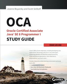 portada Oca: Oracle Certified Associate Java se 8 Programmer i Study Guide: Exam 1Z0-808 (in English)