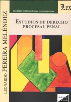 portada Estudios de Derecho Procesal Penal
