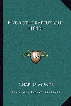 portada Hydrotherapeutique (1842) (en Francés)
