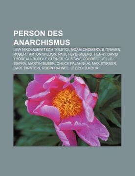 portada Person des Anarchismus (en Alemán)