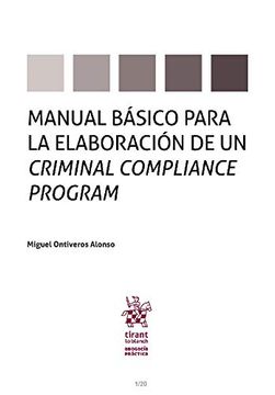 portada Manual Basico Para la Elaboracion de un Criminal Compliance Program