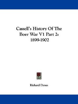 portada cassell's history of the boer war v1 part 2: 1899-1902