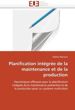 portada Planification Integree de La Maintenance Et de La Production