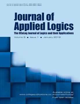 portada Journal of Applied Logics - The IfCoLog Journal of Logics and their Applications: Volume 6, Issue 1, January 2019 (in English)