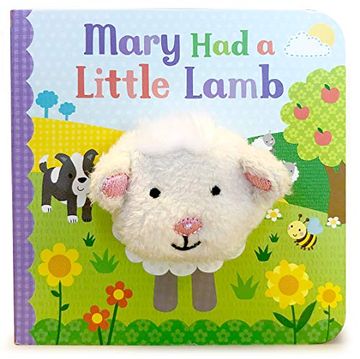 portada Mary had a Little Lamb Finger Puppet Book 