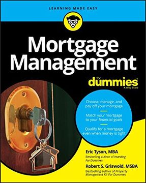 portada Mortgage Management For Dummies (For Dummies (Lifestyle))