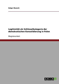 portada Legitimität als Schlüsselkategorie der demokratischen Konsolidierung in Polen (German Edition)