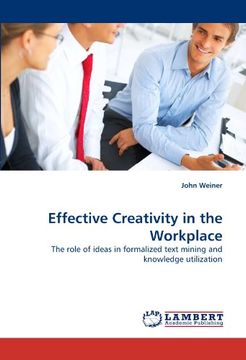 portada effective creativity in the workplace (en Inglés)