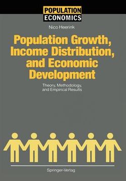 portada population growth, income distribution, and economic development: theory, methodology, and empirical results (en Inglés)