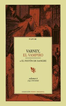 portada Varney el Vampiro o el Festin de Sangre Volumen ii Xviii-Xxxiii (in Spanish)