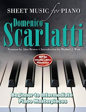 portada Domenico Scarlatti: Sheet Music for Piano (en Inglés)