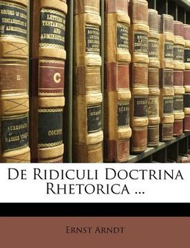 portada de Ridiculi Doctrina Rhetorica ... (en Latin)