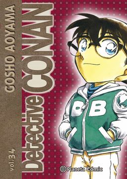 portada Detective Conan nº 34 (Manga Shonen)