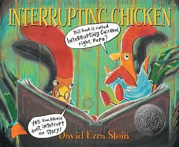 portada interrupting chicken. david ezra stein (en Inglés)