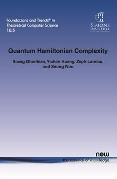 portada Quantum Hamiltonian Complexity (en Inglés)