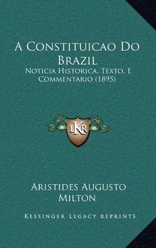 portada Constituicao do Brazil (en Portugués)