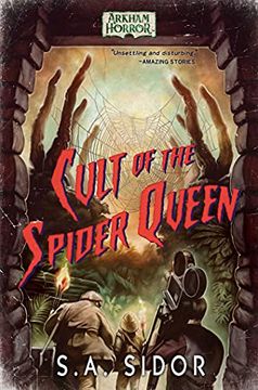 portada Cult of the Spider Queen: An Arkham Horror Novel (in English)