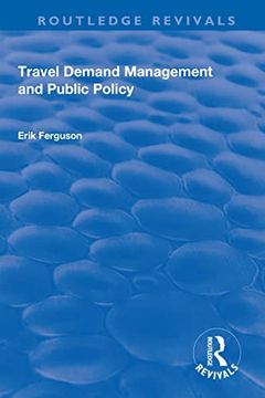 portada Travel Demand Management and Public Policy (en Inglés)