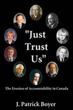 portada just trust us: the erosion of accountability in canada (in English)