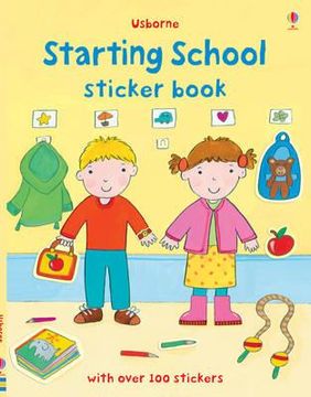 portada starting school sticker book (in English)