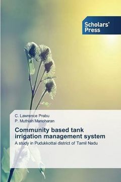 portada Community based tank irrigation management system