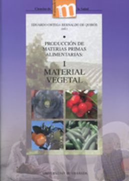 portada Producción de materias primas alimentarias: I Material Vegetal (Manuales/Major Ciencias de la Salud)