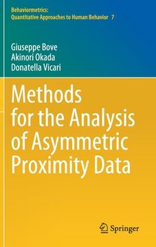 portada Methods for the Analysis of Asymmetric Proximity Data (in English)