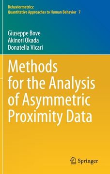 portada Methods for the Analysis of Asymmetric Proximity Data (en Inglés)