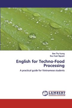 portada English for Techno-Food Processing (en Inglés)