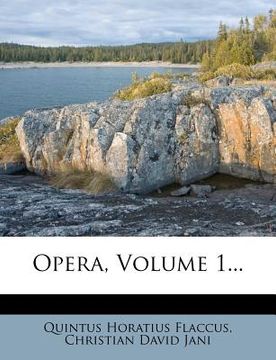 portada opera, volume 1... (en Inglés)