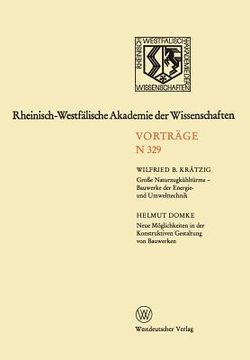 portada Rheinisch-Westfälische Akademie Der Wissenschaften: Natur-, Ingenieur- Und Wirtschaftswissenschaften Vorträge - N 329 (en Alemán)