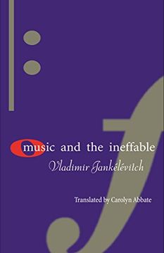 portada Music and the Ineffable (in English)