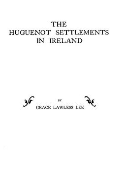 portada huguenot settlements in ireland (in English)