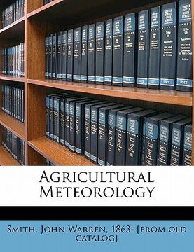 portada agricultural meteorology (en Inglés)