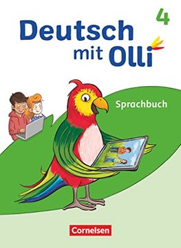 portada Deutsch mit Olli - Sprache 2-4 - Ausgabe 2021 - 4. Schuljahr: Sprachbuch - mit Lernentwicklungsheft und Grammatikkarte