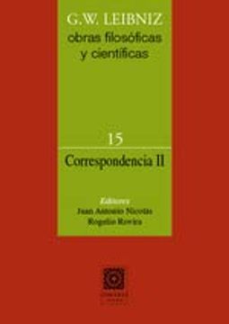 portada Correspondencia ii (Vol. 15) (in Spanish)
