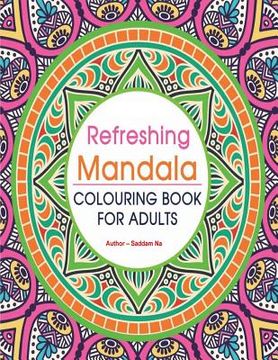 portada Refreshing Mandala Coloring Book For Adults (in English)