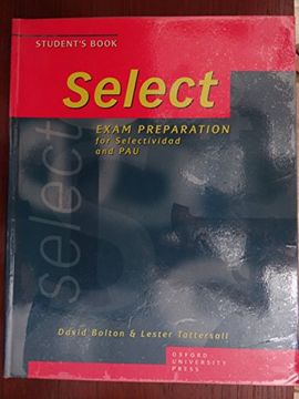 portada select 1.std. exam preparation for selectividad (en Inglés)