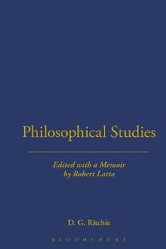 portada Philosophical Studies (en Inglés)