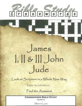 portada Crosswords Bible Study: James, 1, 2, 3 John and Jude (en Inglés)