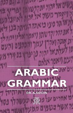portada arabic grammar (en Inglés)