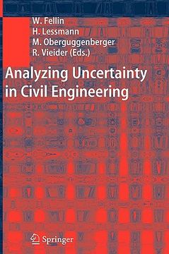 portada analyzing uncertainty in civil engineering (en Inglés)