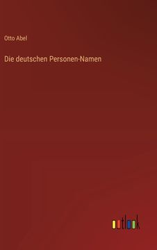 portada Die deutschen Personen-Namen (in German)