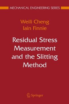 portada Residual Stress Measurement and the Slitting Method (Mechanical Engineering Series)