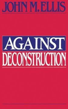 portada Against Deconstruction (en Inglés)