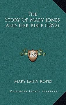 portada the story of mary jones and her bible (1892) (in English)
