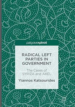 portada Radical Left Parties in Government: The Cases of Syriza and Akel (en Inglés)