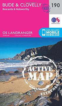 portada Bude & Clovelly, Boscastle & Holsworthy (OS Landranger Map)